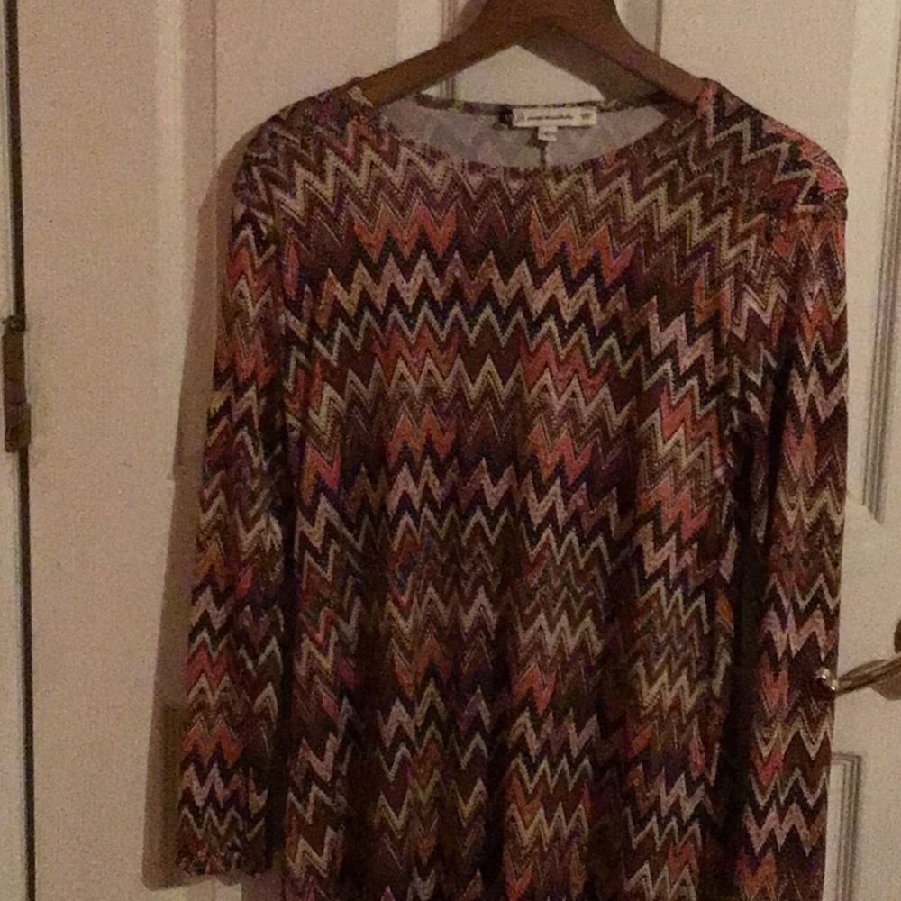 MUR zigzag print dress